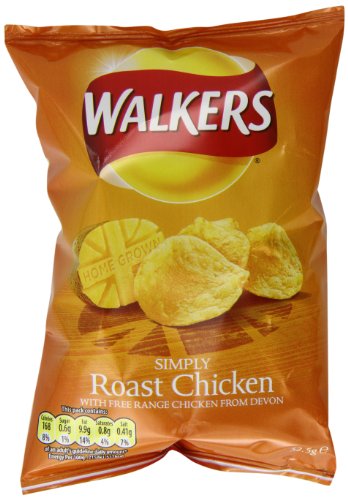 Walkers Roast Chicken 32.5 g (Pack of 48)