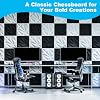 Art3d 33-Pack 3D Wall Panel for Interior Wall Decor, Diamond Textured PVC Accent Wall Paneling for Living Room Bedroom Office TV Wall Background, 11.8x11.8 Cover 32.Sq.Ft., White