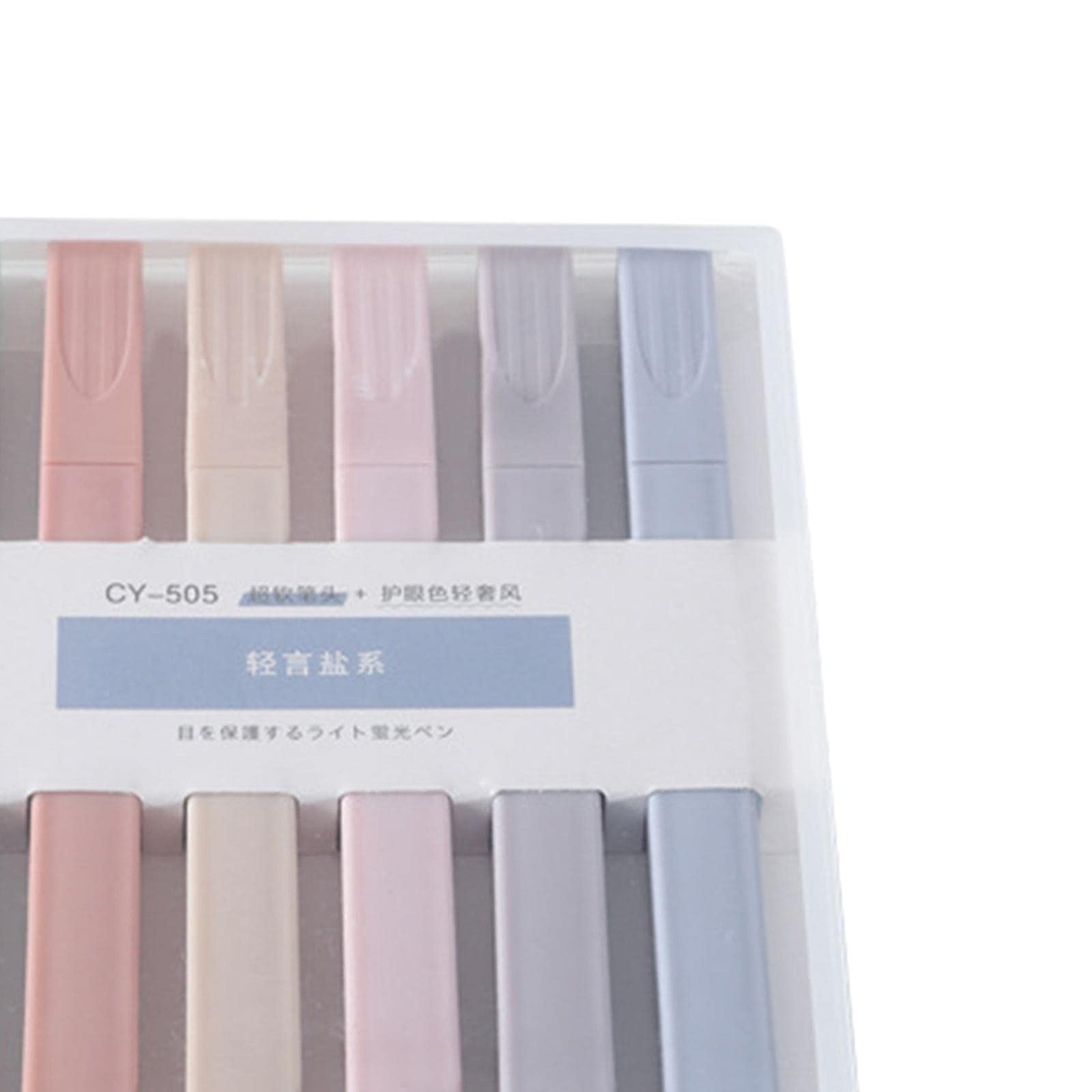 10 Set 6 Stück Kawaii Textmarker Stifte Set für Büro DIY Fotoalbum Mädchen Geschenke B, Stil B