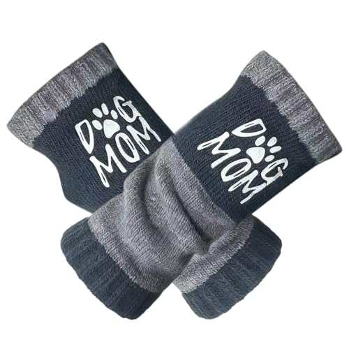 Genérico Guantes de Invierno | Manoplas Térmicas de Medio Dedo, Guantes de Medio Dedo, Para Conducir, Trabajo, Patinaje, Bicicleta, Correr, Senderismo, Texto, Negro , Se référer au descriptif