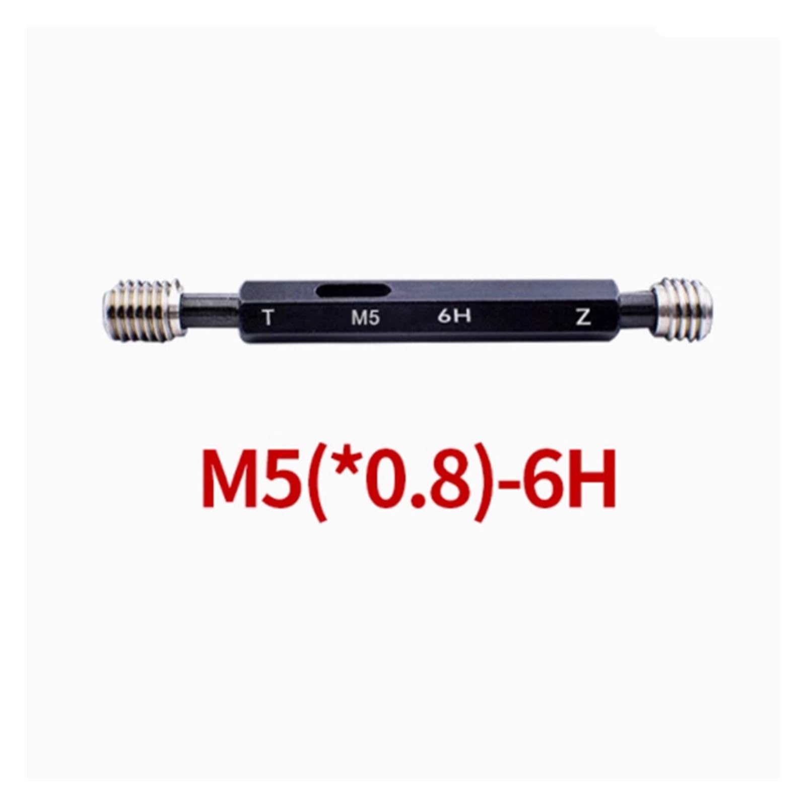 Calibre de tapón rosca fina acero M1 .1 .2 .4 M22-M58 Distancia(M1.6X0.25 6H)