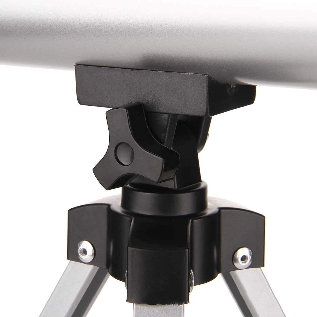 Télescope réfracteur avec trépied et Lunette de Recherche, télescope Portable pour Enfants et débutants en Astronomie, Lunette de Voyage avec Support de téléphone et trépied