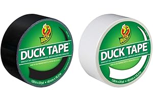 Duck Brand Black and White Duct Tape Duo