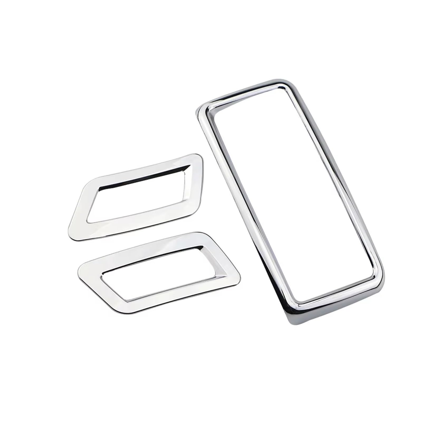 Air Vent Trim Compatible with Nissan for Trail for Xtrail T32 2014-2021 ABS Accessories Car Rear Air Conditioning AC Outlet Vent Sticker Cover Trim
