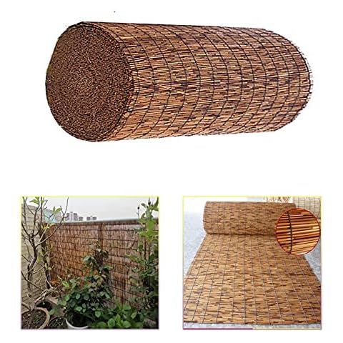 Takeashi Deck Screening Privacy Fence,Balcony Privacy Fence, Patio Screen, Patio Privacy Screen, Vintage Wall Party Decorative, Wind Protection, 2Ft 3Ft 4Ft Cover