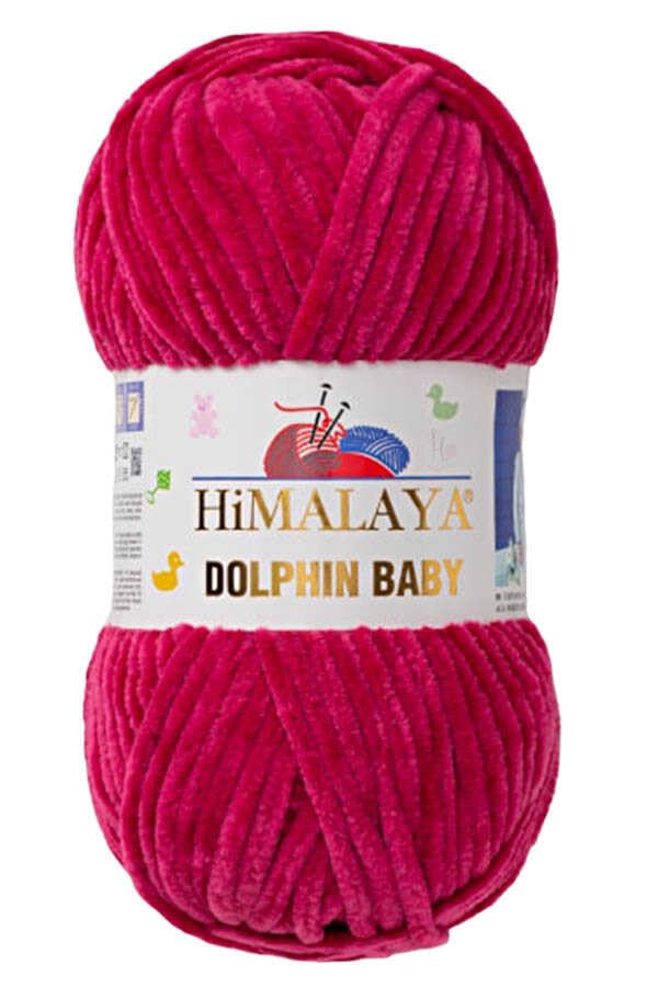 1 Pack/Skein Himalaya Dolphin Baby, Each Skein 100 Gr/3,5 oz, 120 mt/ 132 yd, Super Bulky Yarn, Blanket Yarn, Velvet Yarn, Knitting Yarn, Amigurumi Yarn, Baby Yarn 80310