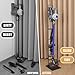 BRIGHTSHOW Vacuum Stand for Dyson V15 V11 V10 V8 V7 V6,Stable Metal Storage Bracket Holder for Handheld DC30 DC31 DC34 DC35 DC58 DC59 DC62 Cordless Vacuum Cleaners Accessories