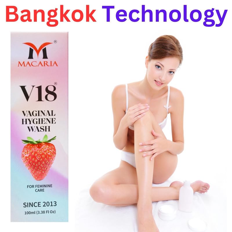 MACARIA V18 vaginal yoni Intimate wash travel size women ph balance for girls