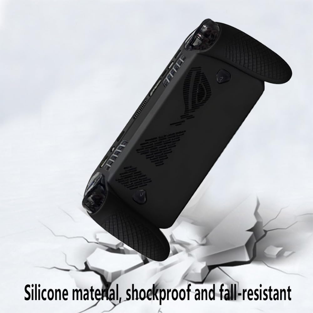 Etui na Asus ROG Xbox Ally, Ultracienkie Etui Ochronne z Miękki TPU Case z Pełną Ochroną Kompatybilne z Asus ROG Xbox Ally-Czarny