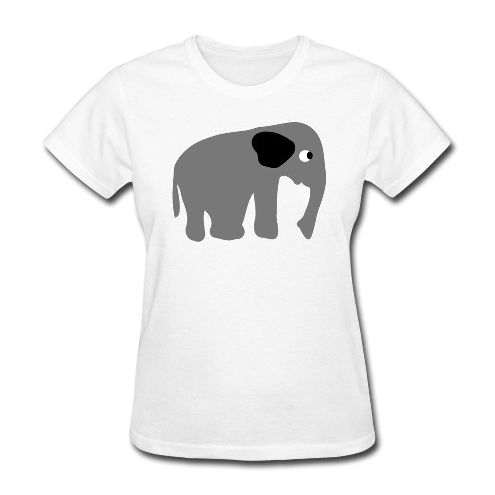JSFAD Women's Elephant T-shirt