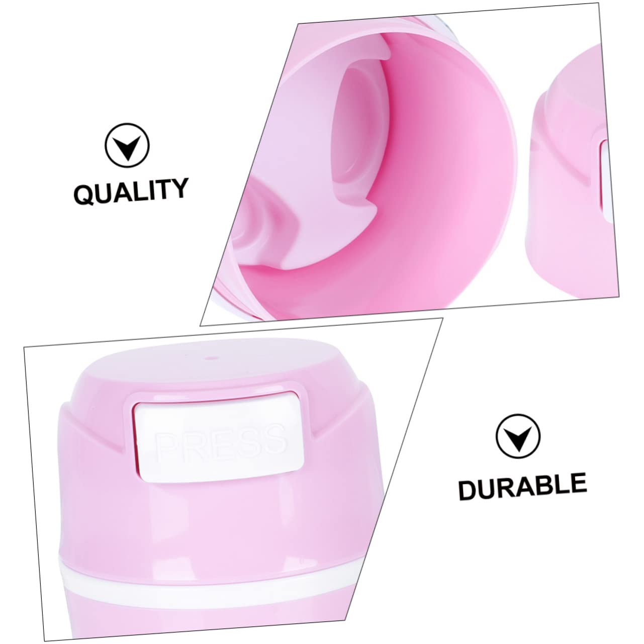 FOMIYES 2pcs Lash Glue Storage Containers Eyelash Extension Jar Sealed Dehumidifying Makeup Case