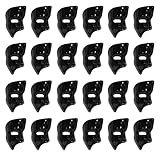 Beistle 60820-BK Phantom Masks (24 Pack), Black