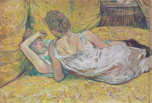 Peinture sur toile Abandon Toulouse-Lautrec impression d'art salon chambre