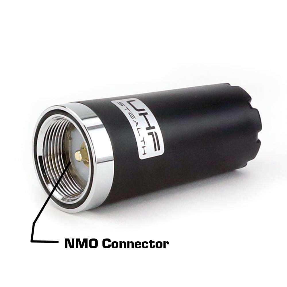 Rugged Radios Antenna for Two Way Radio Business Band UTV Car Truck – Features Standard NMO Mount (Stealth UHF GP, Ground Plane)