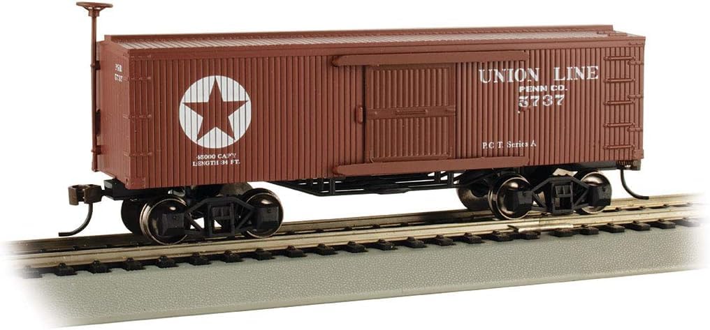 Bachmann Trains - Old-Time Box Car - Union LINE - HO Scale