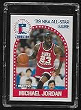 Michael Jordan 1989-90 NBA Hoops Basketball Card #21 - NBA All-Star Game - Stored in a Protective...