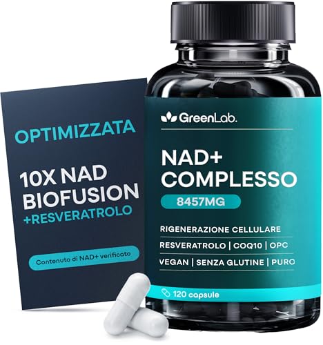 Prodotto in modo sostenibile in Germania – Il nostro integratore NAD+ è prodotto in Germania, senza OGM, glutine, lattosio, additivi artificiali e magnesio stearato. Ingredienti di alta qualità, confezioni riciclabili e qualità senza compromessi – Made in Italy.
