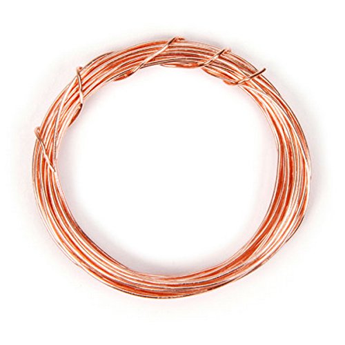 Fil de cuivre rose gold 25 gauge Darice 7g pour création de bijoux