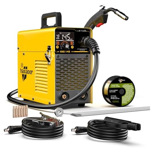 haxiaoer 145A Gasless MIG Welder