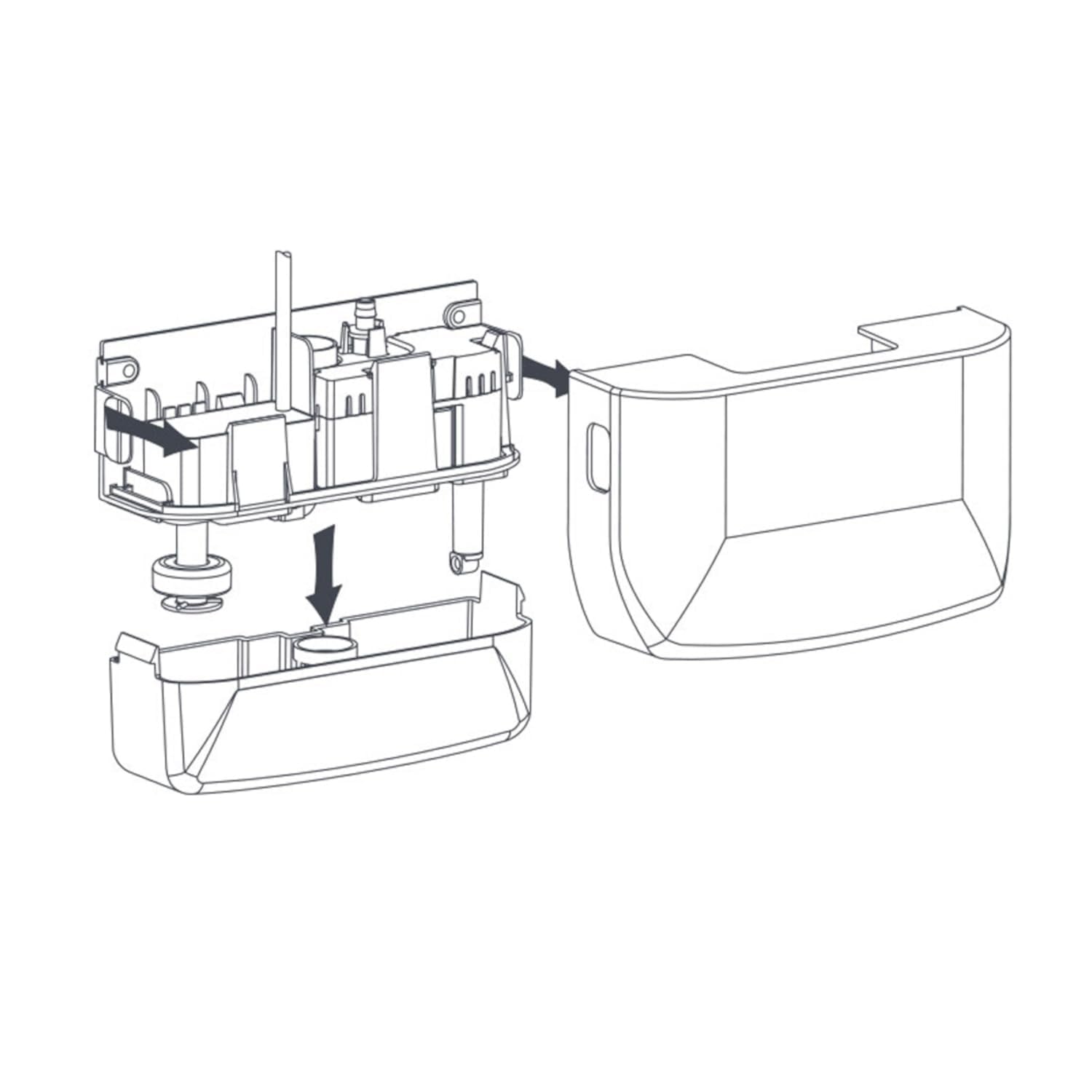 Aspen Pumps Kitchen Boiler Pump FP2943 - Pompa Scarico Condensa per Caldaie a Condensazione e Forni a Gas, 12 L/h, Altezza Max 10 Metri, Silenziosa 21 dB(A)