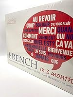 French in 3 Months 0744024641 Book Cover