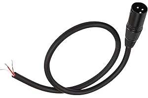 XLR Cable for Reliable Audio Transmission: MEIRIYFA 3-Pin XLR Pigtail Microphone Cable...