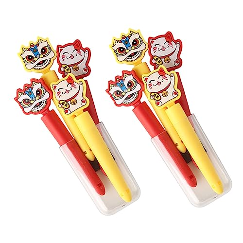 Cabilock 2 Juegos Pinzas de Sellado Magnéticas para Alimentos Cat y Clips para Bolsas de Refrigerios Almacenamiento y Conservación de Snacks