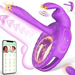 Anillo Vibratorio Para Pene, Juguetes Sexuales Para Parejas, Mujeres, Vibrador, Funda Para Pene ORSLUM, Juguete Sexual Orgasmo Intenso Anillo de Vibración Estimulador de Clítoris de Silicona Imp