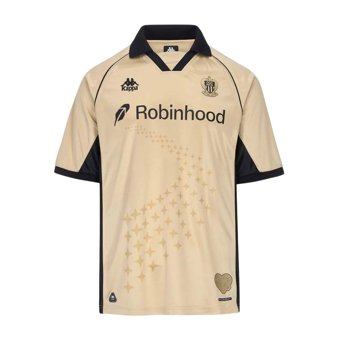 Maillot Kombat Third OGC Nice Jaune Homme