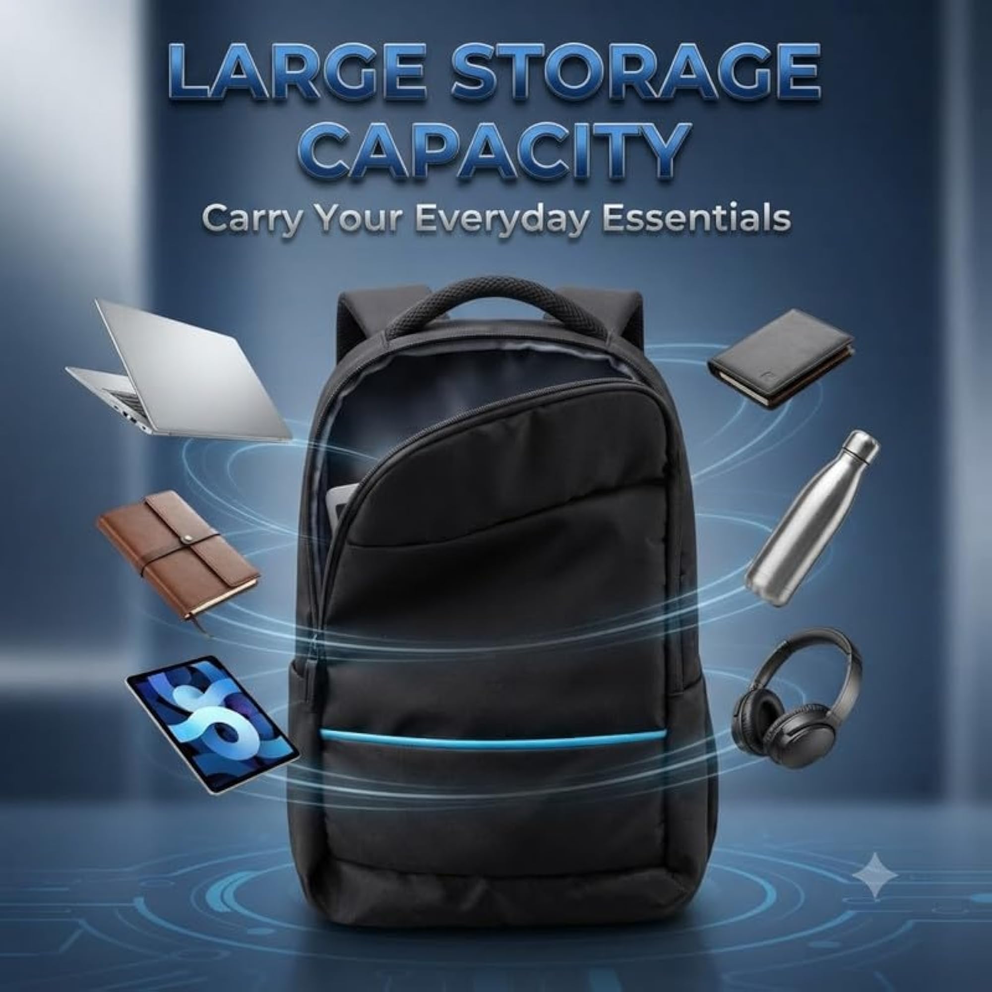 Casual Laptop Daypack Backpack for Men & Women