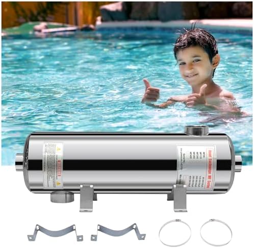 Swimming Pool Heat Exchangers You Didn't Know You Needed 7 JENLER Swimming Pool Heat Exchanger, 304 Stainless Steel, Efficient and Durable, Ideal for Pools, Spas, and Hot Tubs, Perfect for Homeowners and Fitness Enthusiasts 200
