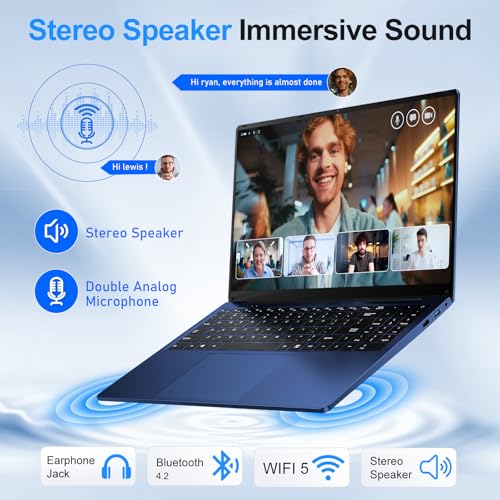 Image of NIAKUN Gaming Laptop,16 Inch Laptops Computer with 16GB RAM 512GB SSD,Intel N150 (4C /4T),2026 Windows 11 Pro & Office Included,Backlit Keyboard,Portable Laptop used for Gaming College Student Business