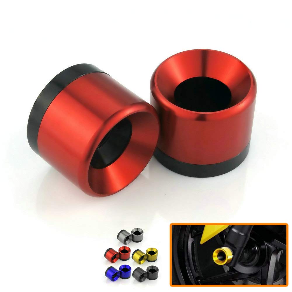 Heinmo For Yama' XMAX 250 Front Wheel Axle Fork Slider Falling Crash Pad Protector For X MAX 300