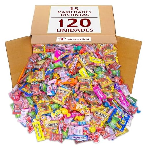 Surtido de Chuches y Golosinas 750 gr. Relleno de Piñatas, Bolsas de Cumpleaños y Fiestas Infantiles. Envoltorios Individuales.