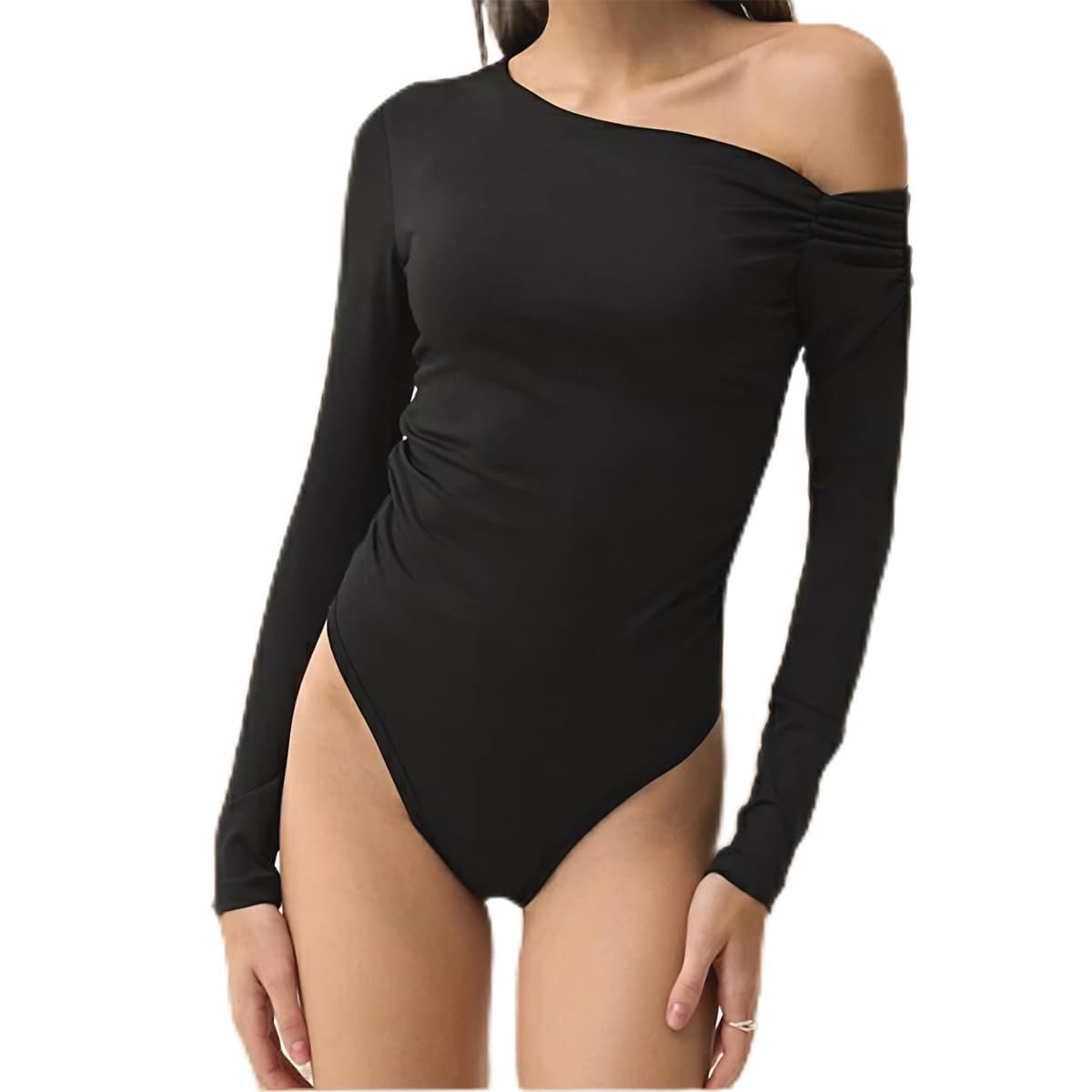 Body feminino sexy tomara que caia – camiseta de manga comprida franzida de um ombro só em promoção! Veja a oferta e mais achadinhos de Blusas 3 Hoje é o melhor dia para comprar Body feminino sexy tomara que caia – camiseta de manga comprida franzida de um ombro só com aquele preço maroto! Promoção! Aproveite a oferta! 3