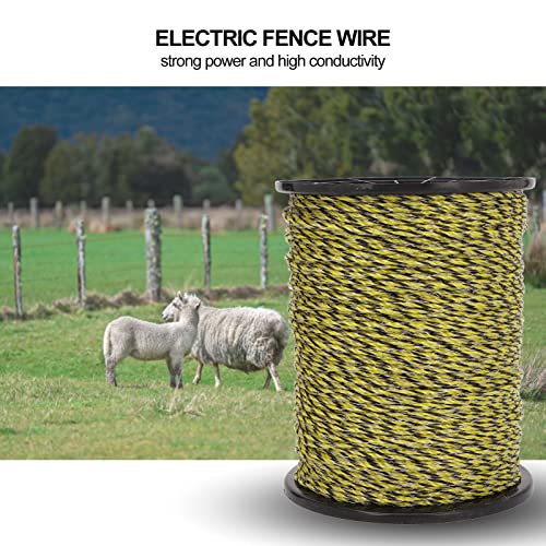 Alambre para Cerca Eléctrica Fuerte Conductividad Eléctrica Ligero Reutilizable para Grandes Granjas y Aplicación Amplia miniatura 4