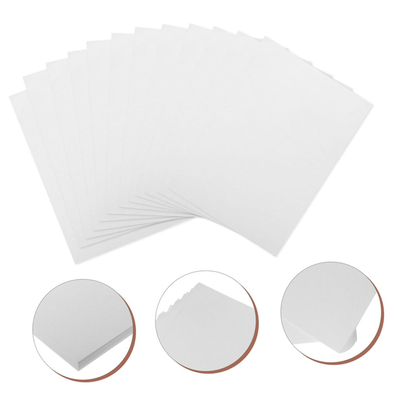 Aquarellpapier 160g, 8k, 100 Blatt, Weißes Künstlerpapier | Grobe Struktur, 2 Stück-packung, für Malerei mit Wasserfarben, Stabiles Papier für Vielseitige Techniken