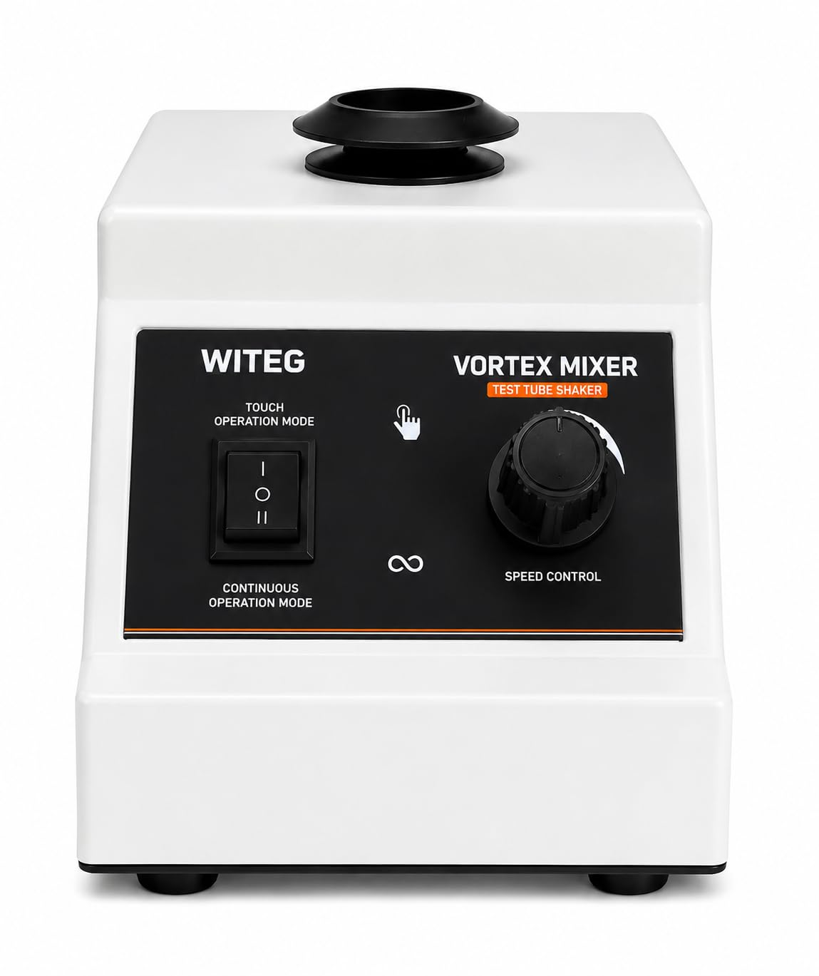 Vortex Shaker for Laboratory Mixing | Variable Speed Mixer | Stable Rubber Cup Head for Test Tubes & Small Containers | Test Tube Shaker |-image-38