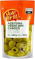 Vale Fértil Azeitona Verde Em Conserva Sem Caroço Sachê 120G