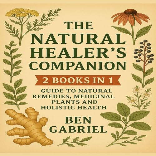 Page de couverture de The Natural Healer’s Companion: 2 Books in 1 - Guide On Natural Remedies, Medicinal Plants and Holistic Health