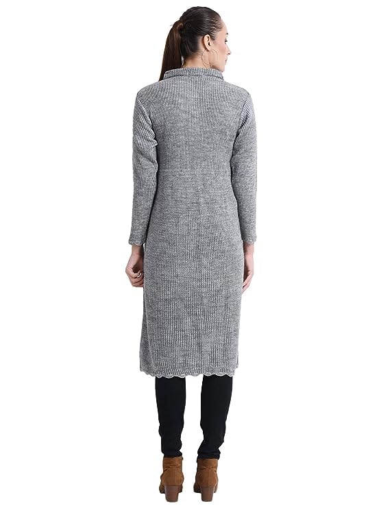 Image of Matelco Women's Wool Round Neck Cardigan