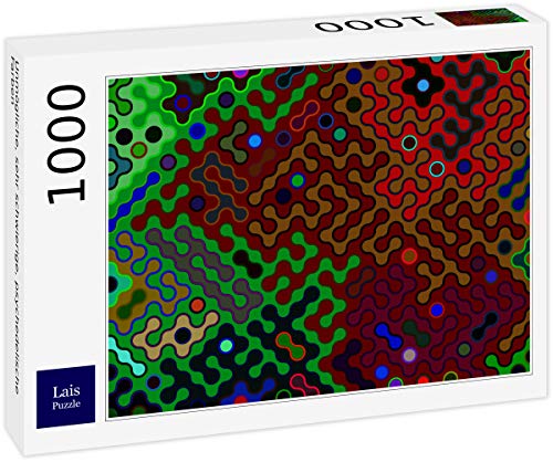 Preisvergleich Produktbild Lais Puzzle Unmögliche, sehr schwierige, psychedelische Farben 1000 Teile