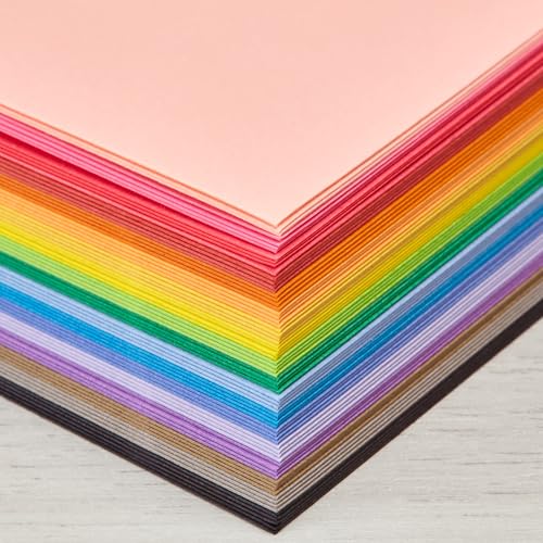 Neenah Astrodesigns Cardstock Pack 8.5"X11" 72/Pkg - 18 Bold & Vivid Colors - Image 4