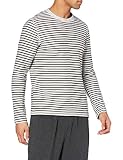 Marc O’Polo Body & Beach Mix M-Shirt LS Crew-Neck Camiseta de Pijama, Naturaleza, S para Hombre
