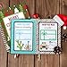 Merry Christmas Gift Card Book, 7 x 5In Hardcover & Durability Line Booklet Organizer, Color Spiral-Bound Merry Christmas Card Book Holder, DIY Personalized Xmas Gifts for Party Birthday