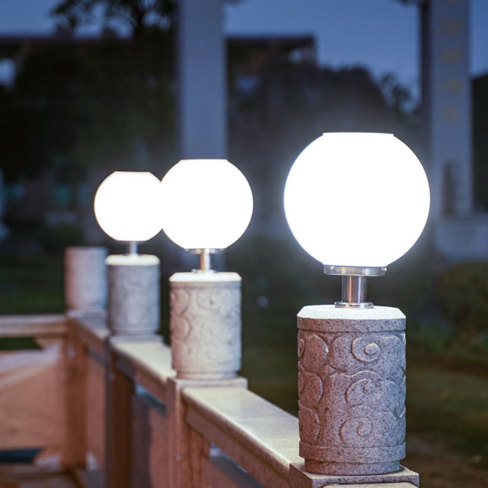 Zewnętrzna wodoodporna słoneczna lampa podłogowa do ogrodzenia