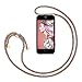 ZhinkArts Handykette kompatibel mit Apple iPhone 5 / 5S / SE (2016) - Smartphone Necklace Hülle mit Band - Handyhülle Case mit Kette zum umhängen in Rainbow