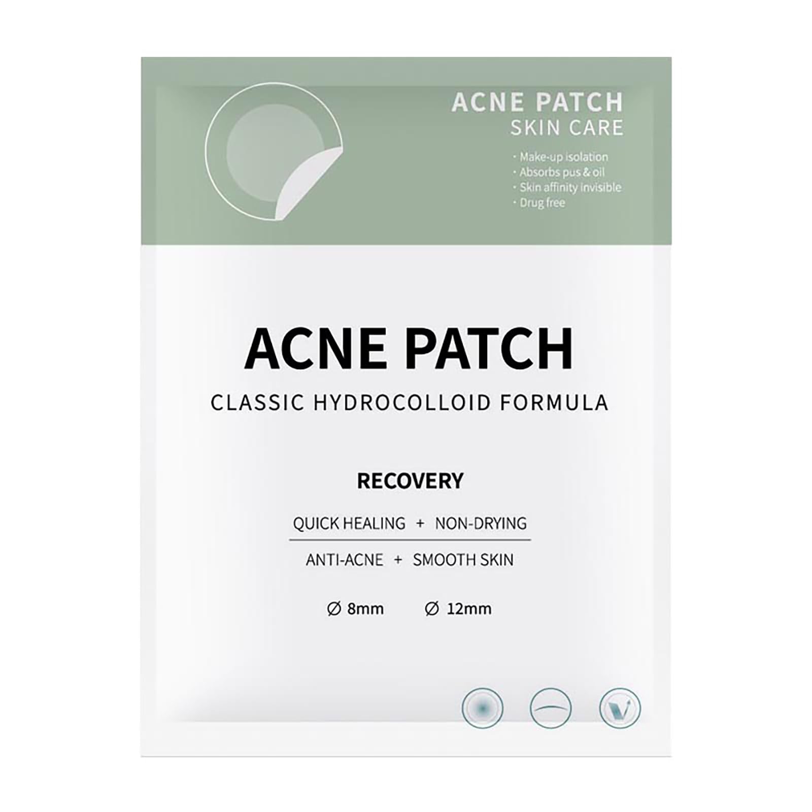 Zit Patch Hydrocolloid Pimple Patches Acne Patches 2 Sizes Invisible Spot Blemish Stickers Easy Removal Treatment for Breakouts