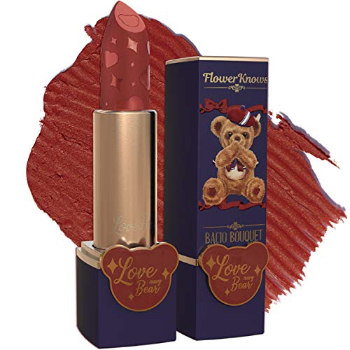 Flower knows(フラワーノーズ) LoveBear リップスティック (キャンディーベア) 1 個