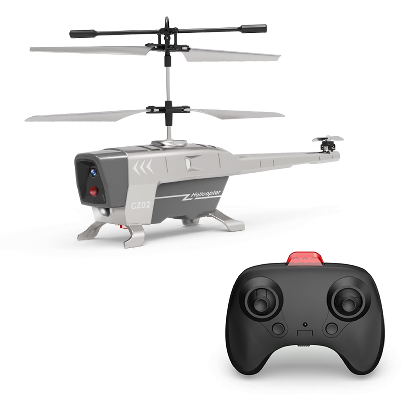 Pepisky Remote Control Helicopter 3.5CH Remote Control Gyro Stabilization Obstacle Avoidance Steering Toy Gift for Boys Gls Adults